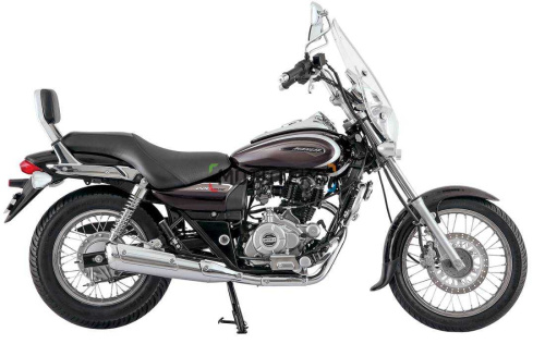 Мотоцикл чоппер / круизер BAJAJ (Баджадж) Avenger Cruise 220 DTS - i чёрный глянцевый с ПТС