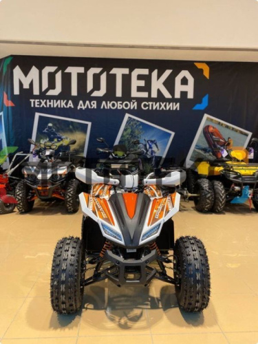 Квадроцикл детский YACOTA (Якота) SPORTY XX белый/оранжевый (машинокомплект) фото 12