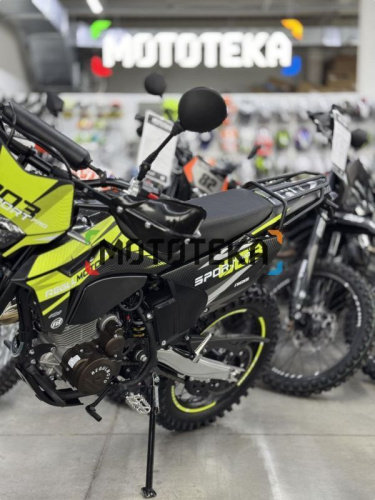 Мотоцикл кроссовый / эндуро Regulmoto (Регулмото) Sport - 003 PR PRO 300 (4 valves) 6 передач чёрный/жёлтый с ПТС фото 7