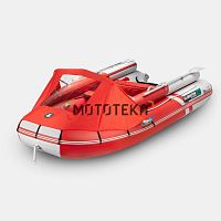 Лодка ПВХ GLADIATOR (Гладиатор) E 380 X PRO красный/белый