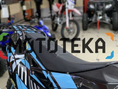 Мотоцикл кроссовый / эндуро Regulmoto (Регулмото) ZR PR 4 valves чёрный/синий с ПТС фото 7