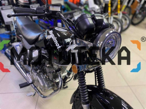 Мотоцикл дорожный Regulmoto (Регулмото) SK 200 - 6 чёрный с ПТС фото 7