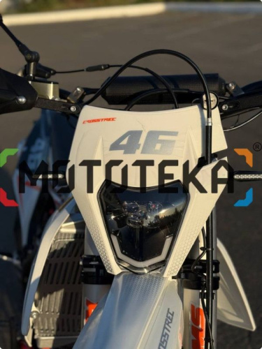 Мотоцикл кроссовый / эндуро Regulmoto (Регулмото) Crosstrec NB350 белый с ПТС фото 12