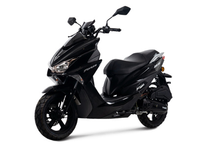 Скутер TMBK AERO 50 (150) Black - купить с доставкой, по выгодной цене в интернет-магазине Мототека