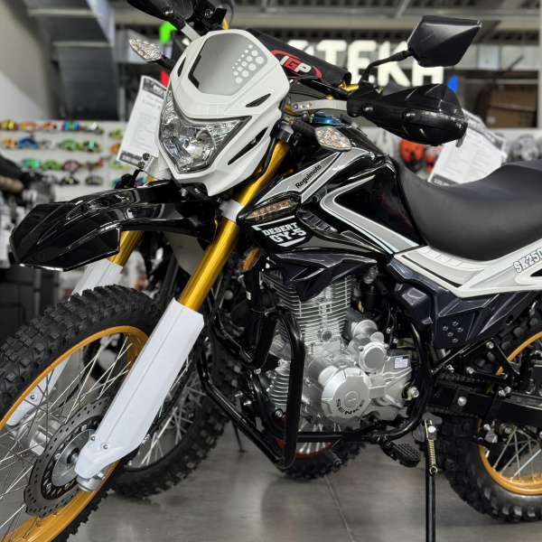 Мотоцикл кроссовый / эндуро Regulmoto (Регулмото) SK250GY - 5 чёрный с ПТС | Мототека
