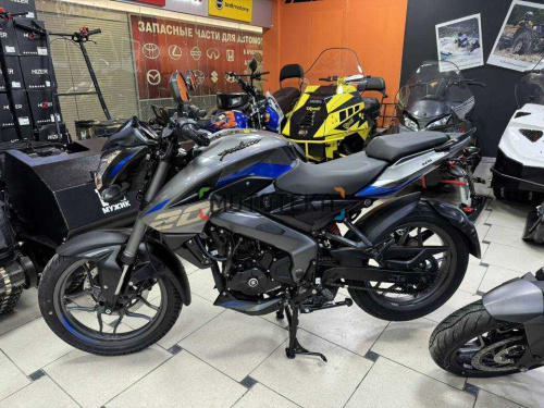 Мотоцикл дорожный BAJAJ (Баджадж) Pulsar NS 200 UG серый с ПТС Мотоцикл дорожный BAJAJ (Баджадж) Pulsar NS 200 UG серый с ПТС