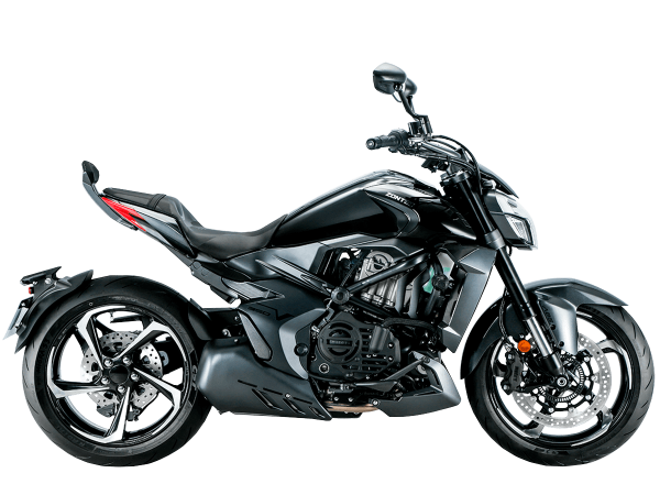 Мотоцикл дорожный Zontes (Зонтес) ZT350 - V1 (4T ZT184MP EFI) 17/17 (2023 г.) чёрный с ПТС | Мототека
