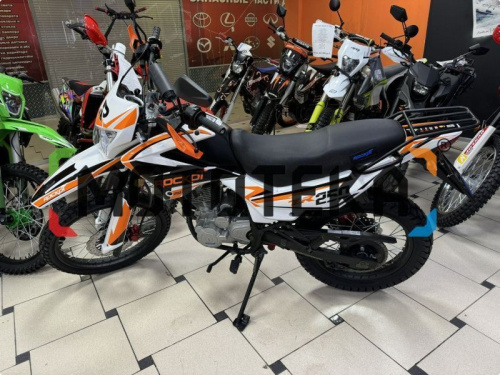 Мотоцикл кроссовый / эндуро ROCKOT (Рокот) ZR250 (белый/оранжевый. 21/18. ЭПТС) фото 9