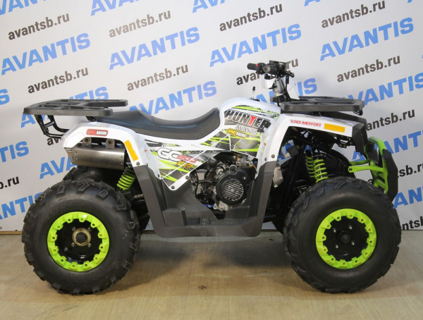 Квадроцикл Avantis (Авантис) Hunter 200 New (баланс. вал) 2024 чёрный (машинокомплект) | Мототека