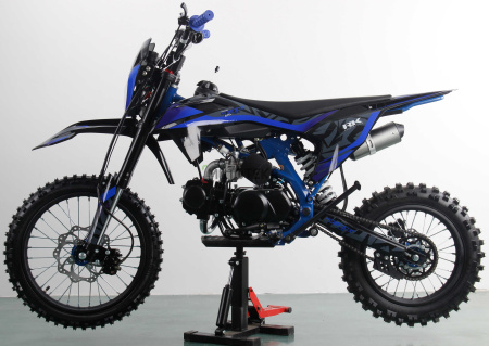Питбайк Racer (Рейсер) TRX 125 синий - купить с доставкой, по выгодной цене в интернет-магазине Мототека