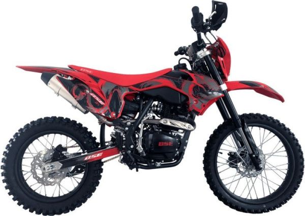 Мотоцикл кроссовый / эндуро BSE (БСЕ) Z1 Dragon Black | Мототека
