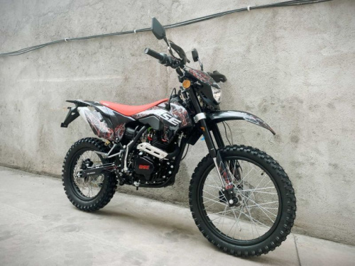 Мотоцикл кроссовый / эндуро BSE (БСЕ) Z1 Y Gliter Black (035) с ПТС фото 4