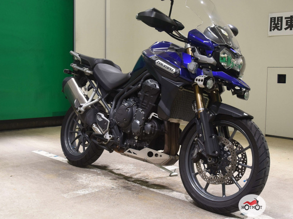 Мотоцикл TRIUMPH Tiger Explorer 2013, СИНИЙ пробег 69639 | Мототека