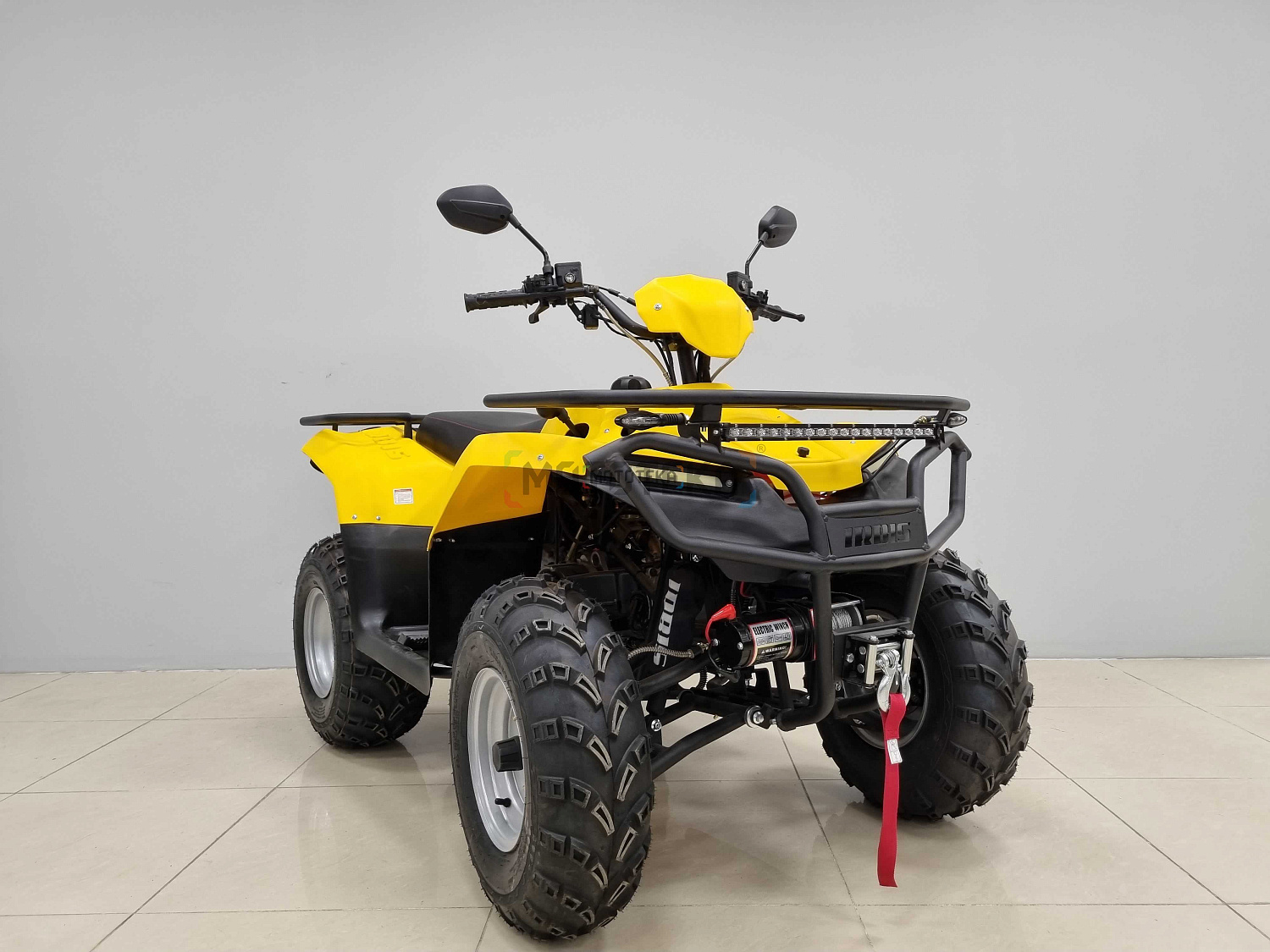 Квадроцикл IRBIS (Ирбис) ATV 200 LUX 2024 желтый с ПСМ