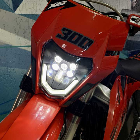 Мотоцикл кроссовый / эндуро FXMOTO (ФХМото) X8 CBS 300 - купить с доставкой, по выгодной цене в интернет-магазине Мототека