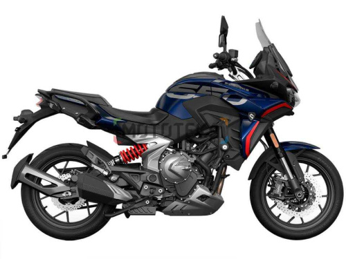 Мотоцикл дорожный CYCLONE (Циклон) RX6 (SR650) 2024 синий с ПТС