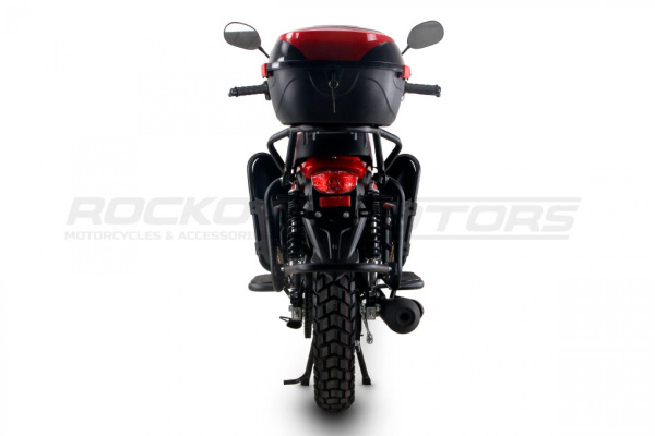 Мотоцикл дорожный ROCKOT (Рокот) QUEST 150 (белый/красный глянцевый) с ЭПТС | Мототека