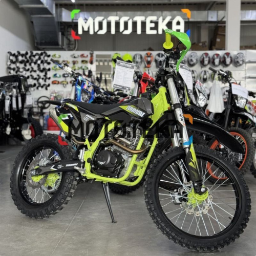 Мотоцикл кроссовый / эндуро Zuumav (Зуумав) K5 LITE зелёный фото 9