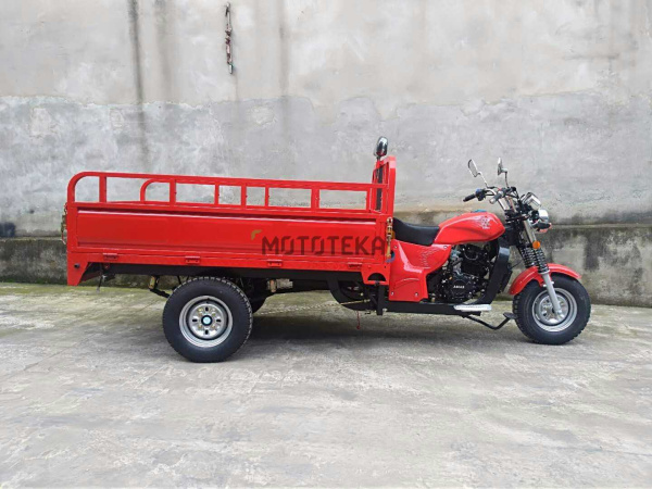 Трицикл грузовой Мотомир AGIAX 2 250 куб. см. ВОДЯН.ОХЛ. кузов 2м красный с ПТС | Мототека