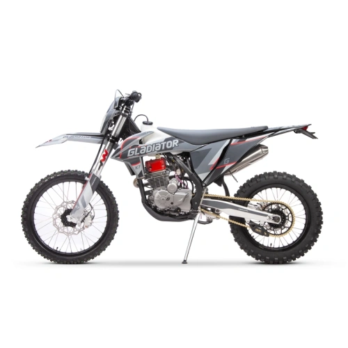 Мотоцикл кроссовый / эндуро GLADIATOR (Гладиатор) K5 CB250 /серый фото 7