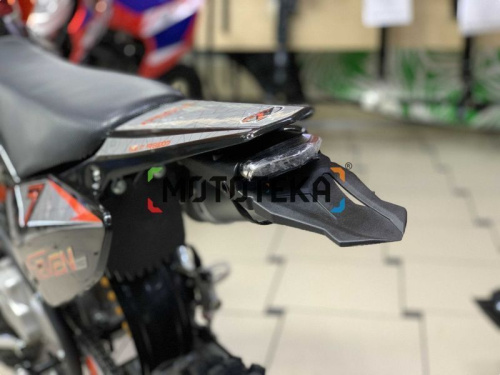 Питбайк Regulmoto (Регулмото) SEVEN PRO 49cc (150) 17/14 чёрный/оранжевый фото 15