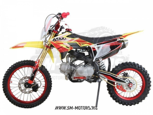 Питбайк ATAKI (Атаки) START YX125EM 17/14 SZ Limited Edition (эл. стартер) (2020) фото 2