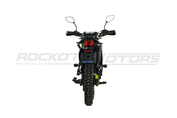 Мотоцикл кроссовый / эндуро ROCKOT (Рокот) XR250 чёрный/зелёный 21/18 с ЭПТС | Мототека