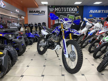 Мотоцикл кроссовый / эндуро Regulmoto (Регулмото) Sport-003 (CB-250F) синий с ПТС - купить с доставкой, по выгодной цене в интернет-магазине Мототека