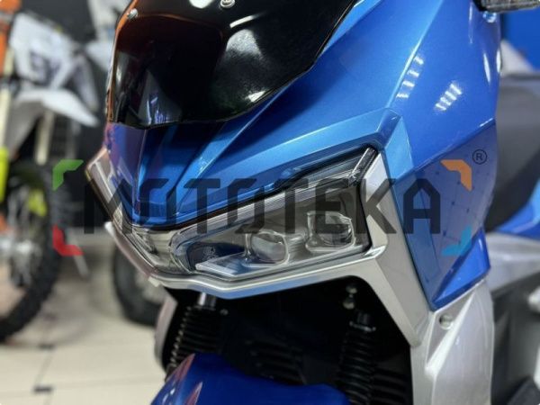 Скутер Мотомир TRACER ADV 50cc (125) синий | Мототека