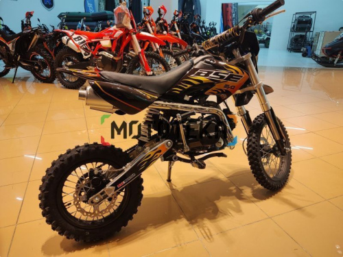 Питбайк BSE (БСЕ) EVO 110e Hotrod Red 14/12 M (мех. КПП) жёлтый фото 11