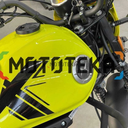 Мопед Мотомир COLT SCRAMBLER жёлтый фото 7