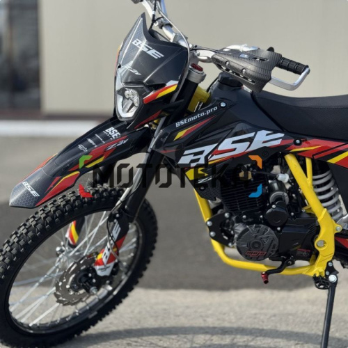 Мотоцикл кроссовый / эндуро BSE (БСЕ) Z3 V 21/18 Yellow Twist (015) фото 17