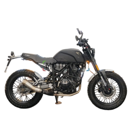 Мотоцикл дорожный FUEGO (Фуэго) Scrambler 250 Air чёрный с ПТС | Мототека