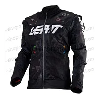 Куртка мото LEATT (Леат) №10 black (текстиль) (XL)