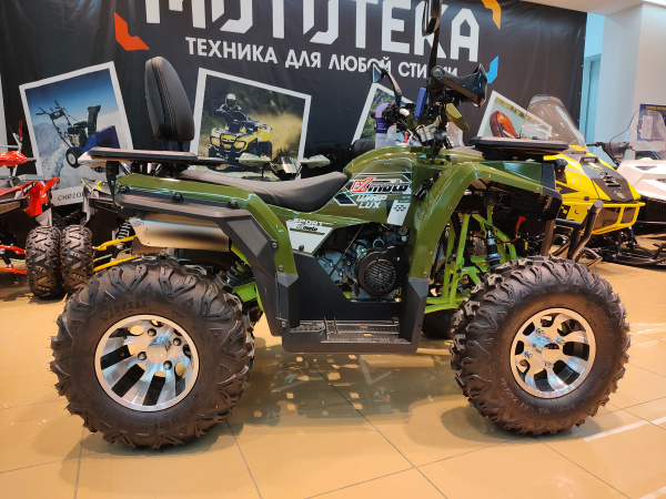 Квадроцикл FXMOTO (ФХМото) WASP 200 LUX зелёный (машинокомплект) | Мототека
