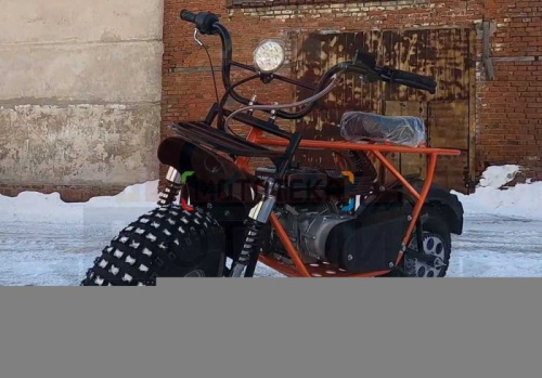 Мотоцикл внедорожный Скаут САФАРИ 3L - 8 BIGFOOT (ФАРА, передняя и задняя подвеска., 8,0 л.с., ручной стартер, дисковый тормоз) фото 4