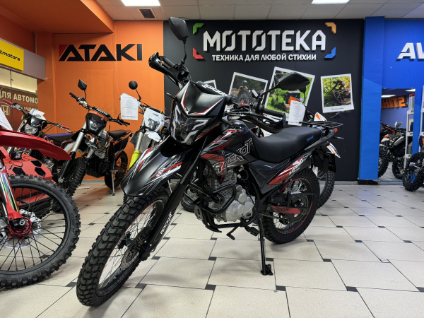 Мотоцикл кроссовый / эндуро ROCKOT (Рокот) XR250 чёрный/красный 21/18 с ЭПТС | Мототека