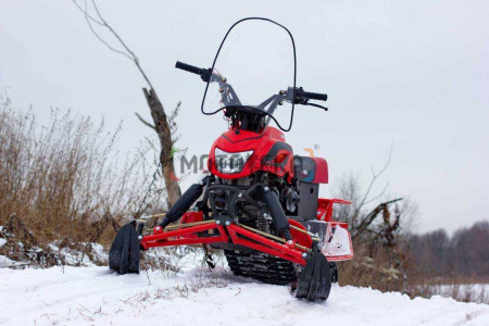 Снегоход Irbis (Ирбис) Dingo T200 (Ирбис Динго Т200) чёрный/красный с ПСМ