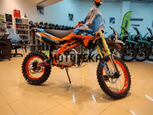 Питбайк KAYO (Кайо) EVOLUTION K125EM 17/14 KRZ (механ. сцепл., эл. стартер 2024 г.) фото 17 Питбайк KAYO (Кайо) EVOLUTION K125EM 17/14 KRZ (механ. сцепл., эл. стартер 2024 г.) фото 17