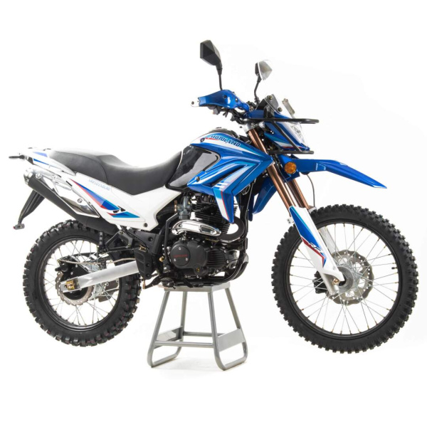 Мотоцикл кроссовый / эндуро MotoLand (Мотолэнд) XR250 Enduro (172FMM - 5/PR250) синий с ПТС | Мототека