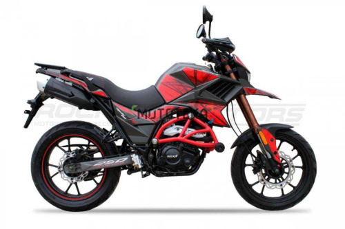 Мотоцикл дорожный ROCKOT (Рокот) HOUND (Хаунд) OFFROAD 250 LUX (красный)