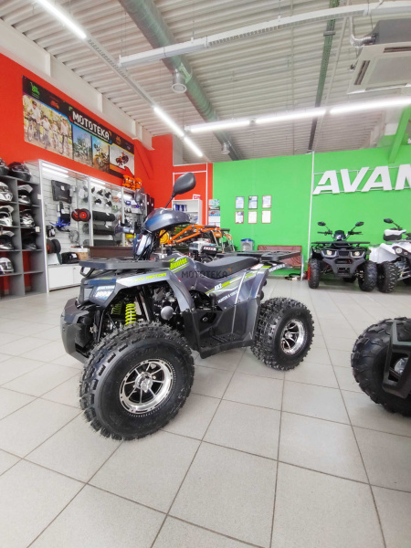 Квадроцикл подростковый Zuumav (Зуумав) HUNTER 150 PRO серый (машинокомплект) | Мототека