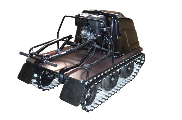Всесезонный мотобуксировщик вездеход KOiRA (Койра) T 15 E. ДВС 15 л/с с электростартером. (Стеклопластиковый) | Мототека