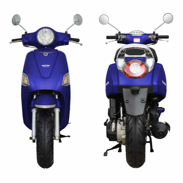 Скутер Regulmoto (Регулмото) ESTATE 125 инжектор (LJ125T - V) EFI синий с ПТС | Мототека