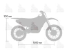 Мотоцикл кроссовый / эндуро XGZ K26-NB300 - купить с доставкой, по выгодной цене в интернет-магазине Мототека