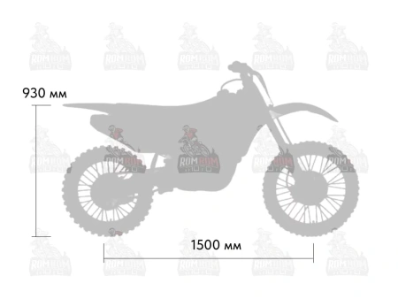 Мотоцикл кроссовый / эндуро XGZ K26-NB300 - купить с доставкой, по выгодной цене в интернет-магазине Мототека