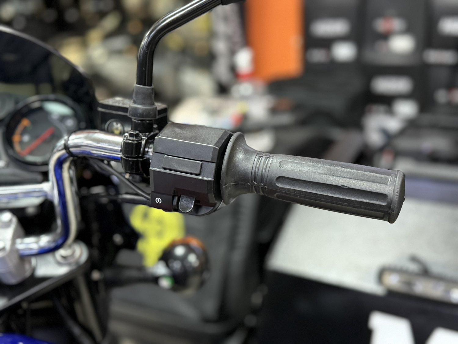 Мотоцикл дорожный BAJAJ (Баджадж) Boxer BM 150 X Disc 5 передач синий с ПТС