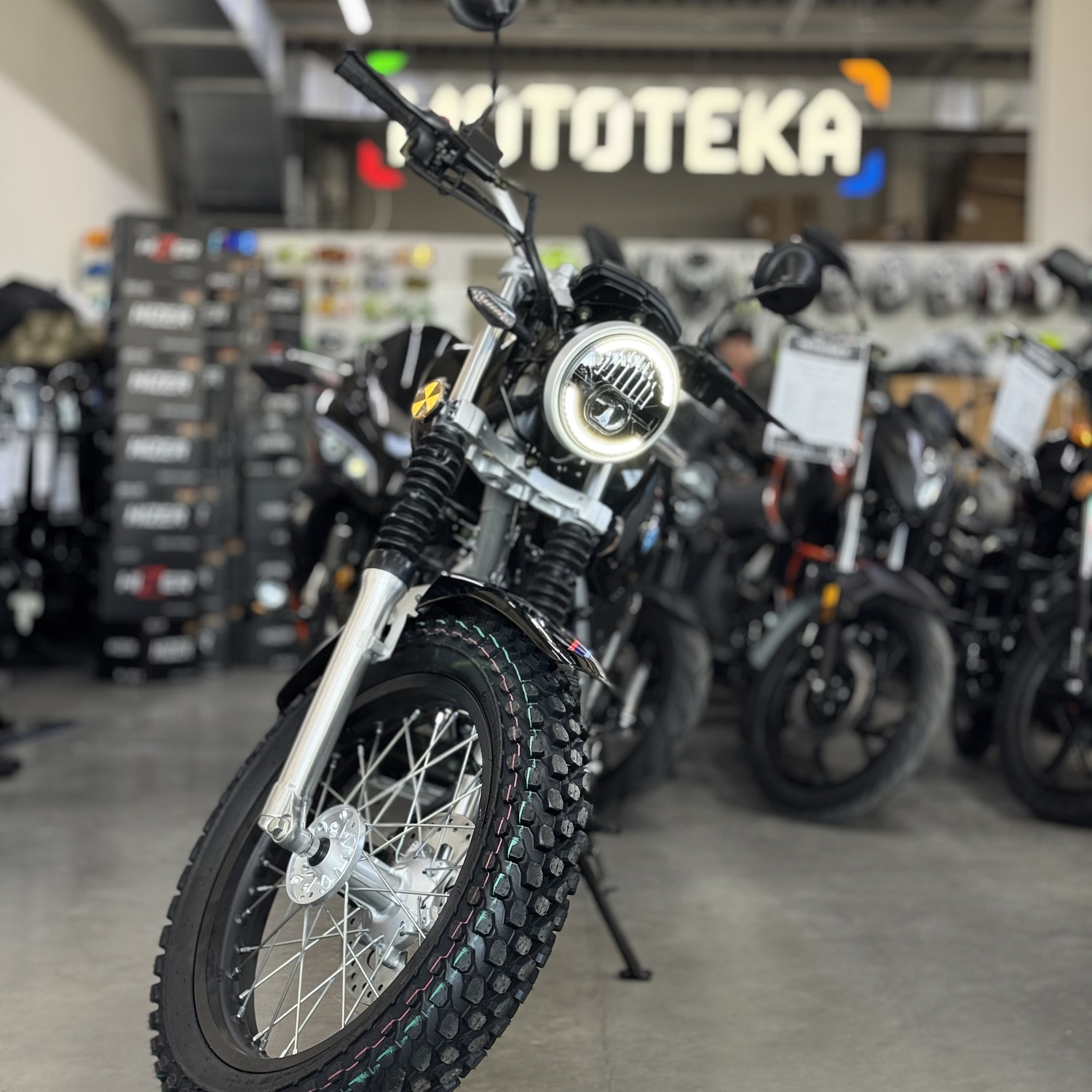 Мотоцикл дорожный SCOUT (Скаут) TW 250 чёрный с ПТС