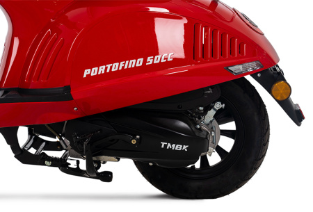 Скутер TMBK PORTOFINO 50 (125) Red - купить с доставкой, по выгодной цене в интернет-магазине Мототека
