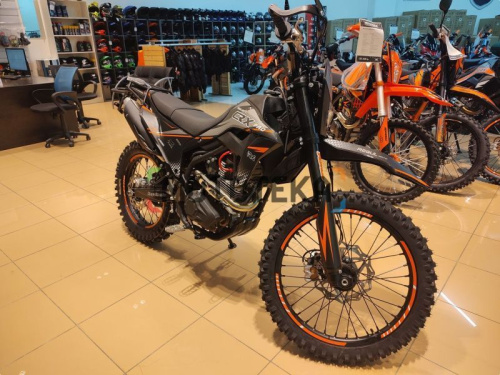 Мотоцикл кроссовый / эндуро Regulmoto (Регулмото) CR - X PRO оранжевый/серый с ПТС фото 18